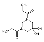 1-(5,5-dihydroxy-3-propanoyl-1,3-diazinan-1-yl)propan-1-one CAS:393056-46-7 manufacturer & supplier