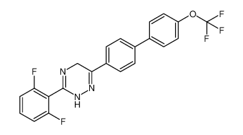 3-(2,6-difluorophenyl)-6-(4'-(trifluoromethoxy)-[1,1'-biphenyl]-4-yl)-2,5-dihydro-1,2,4-triazine CAS:393058-03-2 manufacturer & supplier