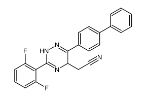 2-(6-([1,1'-biphenyl]-4-yl)-3-(2,6-difluorophenyl)-2,5-dihydro-1,2,4-triazin-5-yl)acetonitrile CAS:393060-93-0 manufacturer & supplier