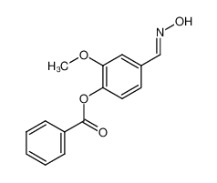 4-((hydroxyimino)methyl)-2-methoxyphenyl benzoate CAS:393125-26-3 manufacturer & supplier