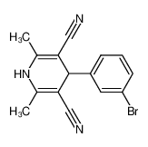 4-(3-bromophenyl)-1,4-dihydro-2,6-dimethyl-3,5-pyridinedicarbonitrile CAS:393131-24-3 manufacturer & supplier