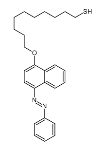 10-(4-phenyldiazenylnaphthalen-1-yl)oxydecane-1-thiol CAS:393147-76-7 manufacturer & supplier