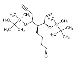 (5S,6R)-6-(tert-butyldimethylsilanyloxy)-5-[(R)-1-(tert-butyldimethylsilanyloxy)allyl]non-8-ynal CAS:393165-44-1 manufacturer & supplier