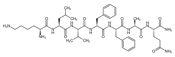 L-Glutamamide,L-lysyl-L-leucyl-L-valyl-L-phenylalanyl-L-phenylalanyl-L-alanyl- CAS:393176-63-1 manufacturer & supplier