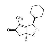 rel-(1R,3aR)-1-cyclohexyl-6-methyl-3a,4-dihydro-1H-cyclopenta[c]furan-5(3H)-one CAS:393177-23-6 manufacturer & supplier