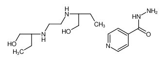 (2R)-2-[2-[[(2R)-1-hydroxybutan-2-yl]amino]ethylamino]butan-1-ol,pyridine-4-carbohydrazide CAS:39346-16-2 manufacturer & supplier