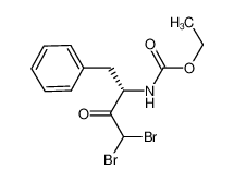 (S)-1,1-dibromo-3-(ethoxycarbonyl)amino-2-oxo-4-phenylbutane CAS:393516-55-7 manufacturer & supplier