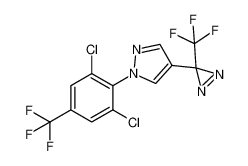 1-(2,6-dichloro-4-(trifluoromethyl)phenyl)-4-(3-(trifluoromethyl)-3H-diazirin-3-yl)-1H-pyrazole CAS:393519-31-8 manufacturer & supplier