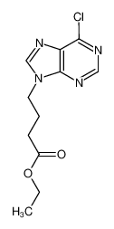 4-(6-chloro-purin-9-yl)-butyric acid ethyl ester CAS:393545-08-9 manufacturer & supplier