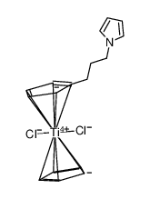 (η5-3-(N-pyrrolyl)propylcyclopentadienyl)-η5-cyclopentadienyl titanium dichloride CAS:393564-45-9 manufacturer & supplier