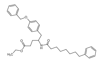 (RS)-5-(4-Benzyloxy-phenyl)-4-(8-phenyl-octanoylamino)-pentanoic acid ethyl ester CAS:393569-60-3 manufacturer & supplier