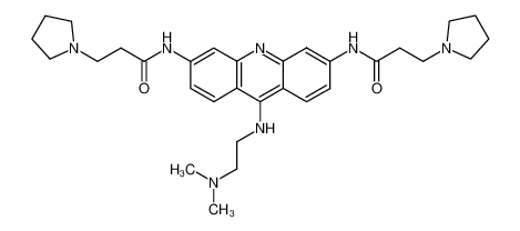 N-[9-(N,N-dimethylethylenediamino)]-3,6-bis(3-pyrrolidinopropionamido)acridine CAS:393570-29-1 manufacturer & supplier