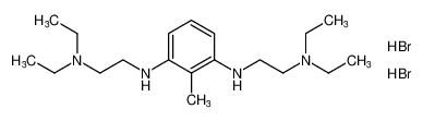 N1,N1'-(2-methyl-1,3-phenylene)bis(N2,N2-diethylethane-1,2-diamine) dihydrobromide CAS:393579-93-6 manufacturer & supplier