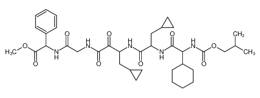 methyl 15-cyclohexyl-9,12-bis(cyclopropylmethyl)-20-methyl-4,7,8,11,14,17-hexaoxo-2-phenyl-18-oxa-3,6,10,13,16-pentaazahenicosanoate CAS:393580-92-2 manufacturer & supplier