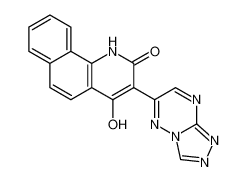 3-([1,2,4]triazolo[4,3-b][1,2,4]triazin-6-yl)-4-hydroxybenzo[h]quinolin-2(1H)-one CAS:393585-67-6 manufacturer & supplier