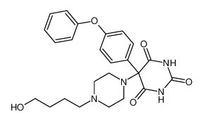 5-(4-(4-hydroxybutyl)piperazin-1-yl)-5-(4-phenoxyphenyl)pyrimidine-2,4,6(1H,3H,5H)-trione CAS:393796-70-8 manufacturer & supplier