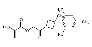 2-(3-mesityl-3-methylcyclobutyl)-2-oxoethyl methacrylate CAS:393803-05-9 manufacturer & supplier