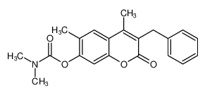 3-benzyl-4,6-dimethyl-2-oxo-2H-chromen-7-yl dimethylcarbamate CAS:393810-47-4 manufacturer & supplier