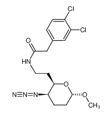 (+)-N-{2-[(2R,3R,6S)-3-azido-6-methoxyoxan-2-yl]ethyl}-2-(3,4-dichlorophenyl)acetamide CAS:393818-86-5 manufacturer & supplier