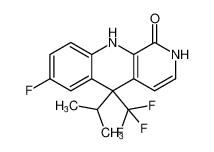 7-fluoro-5-isopropyl-5-(trifluoromethyl)-5,10-dihydrobenzo[b][1,7]naphthyridin-1(2H)-one CAS:393861-50-2 manufacturer & supplier