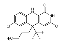 5-butyl-3,7-dichloro-5-(trifluoromethyl)-5,10-dihydrobenzo[b][1,7]naphthyridin-1(2H)-one CAS:393862-01-6 manufacturer & supplier