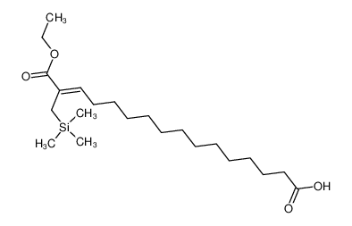 15-ethoxycarbonyl-16-(trimethylsilyl)hexadec-14-enoic acid CAS:393869-56-2 manufacturer & supplier