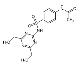 4-acetylamino-N-(4,6-diethyl-[1,3,5]triazin-2-yl)-benzenesulfonamide CAS:3942-92-5 manufacturer & supplier