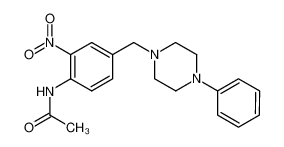 N-[4-(4-phenylpiperazinyl-1-methyl)-2-nitrophenyl]acetamide CAS:394203-82-8 manufacturer & supplier