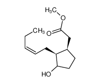 rel-methyl 2-((1R,2S)-3-hydroxy-2-((Z)-pent-2-en-1-yl)cyclopentyl)acetate CAS:394205-74-4 manufacturer & supplier