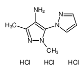 2',5'-dimethyl-2'H-[1,3'-bipyrazol]-4'-amine trihydrochloride CAS:394210-26-5 manufacturer & supplier