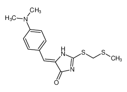 (Z)-5-(4-(dimethylamino)benzylidene)-2-(((methylthio)methyl)thio)-1,5-dihydro-4H-imidazol-4-one CAS:394220-91-8 manufacturer & supplier