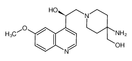 (R)-2-(4-Amino-4-hydroxymethylpiperidin-1-yl)-1-(6-methoxyquinolin-4-yl)-ethanol CAS:394222-77-6 manufacturer & supplier