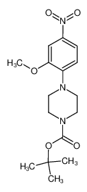 4-(2-Methoxy-4-nitro-phenyl)-piperazine-1-carboxylic acid tert-butyl ester CAS:394248-99-8 manufacturer & supplier