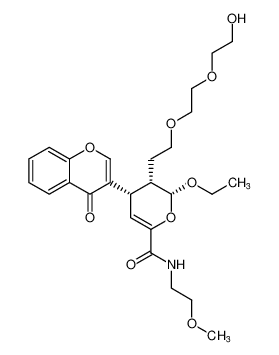 (2R,3S,4S)-2-ethoxy-3-(2-(2-(2-hydroxyethoxy)ethoxy)ethyl)-N-(2-methoxyethyl)-4-(4-oxo-4H-chromen-3-yl)-3,4-dihydro-2H-pyran-6-carboxamide CAS:394253-27-1 manufacturer & supplier