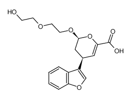 (2S,4S)-4-(benzofuran-3-yl)-2-(2-(2-hydroxyethoxy)ethoxy)-3,4-dihydro-2H-pyran-6-carboxylic acid CAS:394253-86-2 manufacturer & supplier