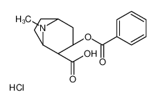 (1R,3S,4R,5R)-3-benzoyloxy-8-methyl-8-azabicyclo[3.2.1]octane-4-carboxylic acid,hydrochloride CAS:39426-98-7 manufacturer & supplier