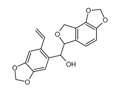 (6,8-Dihydro-furo[3',4':3,4]benzo[1,2-d][1,3]dioxol-6-yl)-(6-vinyl-benzo[1,3]dioxol-5-yl)-methanol CAS:3945-84-4 manufacturer & supplier