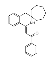 (Z)-2-(spiro[3,4-dihydro-(2H)-isoquinolin-3,1'-cycloheptan]-1-ylidene)-1-phenylethan-1-one CAS:394647-48-4 manufacturer & supplier