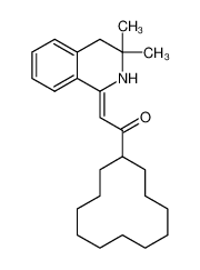 (Z)-2-(3,3-dimethyl-3,4-dihydro-(2H)-isoquinolin-1-ylidene)-1-cyclododecylethan-1-one CAS:394647-67-7 manufacturer & supplier