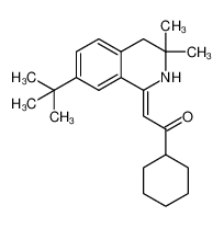 (Z)-2-(7-t-butyl-3,3-dimethyl-3,4-dihydro-(2H)-isoquinolin-1-ylidene)-1-cyclohexylethan-1-one CAS:394648-72-7 manufacturer & supplier