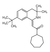 (Z)-2-(7-t-butyl-3,3-dimethyl-3,4-dihydro-(2H)-isoquinolin-1-ylidene)-1-cycloheptylethan-1-one CAS:394648-73-8 manufacturer & supplier