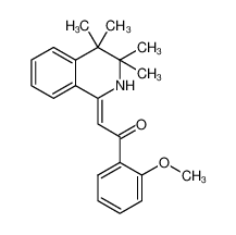 (Z)-2-(3,3,4,4-tetramethyl-3,4-dihydro-(2H)-isoquinolin-1-ylidene)-1-(2-methoxyphenyl)ethan-1-one CAS:394650-48-7 manufacturer & supplier