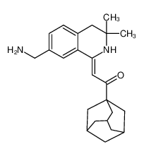 (Z)-2-(7-aminomethyl-3,3-dimethyl-3,4-dihydro-(2H)-isoquinolin-1-ylidene)-1-(adamantan-1-yl)ethan-1-one CAS:394651-50-4 manufacturer & supplier