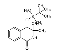 4-t-butyldimethylsilyloxy-3,3-dimethyl-3,4-dihydro-(2H)-isoquinolin-1-one CAS:394652-75-6 manufacturer & supplier