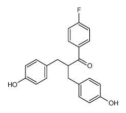 1-(4-fluorophenyl)-2-(4-hydroxybenzyl)-3-(4-hydroxyphenyl)propan-1-one CAS:394657-73-9 manufacturer & supplier