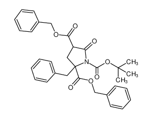 2,4-dibenzyl 1-(tert-butyl) 2-benzyl-5-oxopyrrolidine-1,2,4-tricarboxylate CAS:394693-64-2 manufacturer & supplier