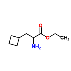 Ethyl 2-amino-3-cyclobutylpropanoate CAS:394735-17-2 manufacturer & supplier