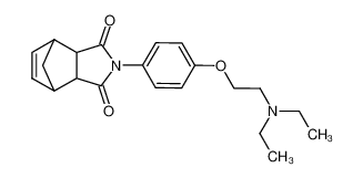 2-[4-(2-diethylamino-ethoxy)-phenyl]-3a,4,7,7a-tetrahydro-4,7-methano-isoindole-1,3-dione CAS:39488-08-9 manufacturer & supplier