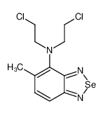 bis-(2-chloro-ethyl)-(5-methyl-benzo[1,2,5]selenadiazol-4-yl)-amine CAS:3949-95-9 manufacturer & supplier