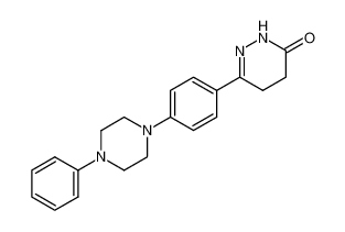 6-[4-(4-phenyl-piperazin-1-yl)-phenyl]-4,5-dihydro-2H-pyridazin-3-one CAS:39496-46-3 manufacturer & supplier